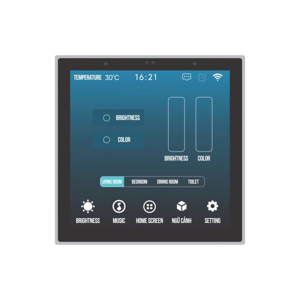 Smart LCD màn hình chính nhà thông minh